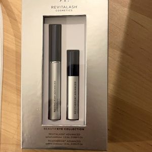 BRAND NEW IN BOX. Revitalash Cosmetics lash growth serum and brow serum gift set